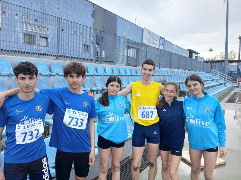 Δυναμική Παρουσία της Γ.Ε. Νάουσας σε Αγώνες Στίβου στη Θεσσαλονίκη